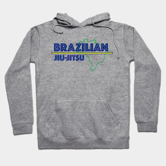 Brazilian Jiu Jitsu Hoodie by MDCollective